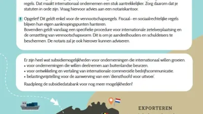 infofiche internationaal ondernemen