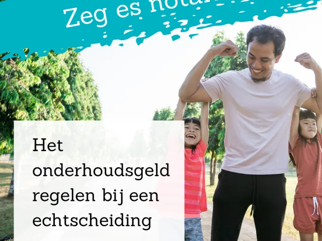 vader ouder onderhoudsgeld kinderen