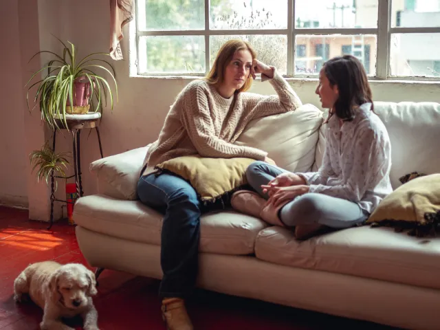familie samen na een erfenis